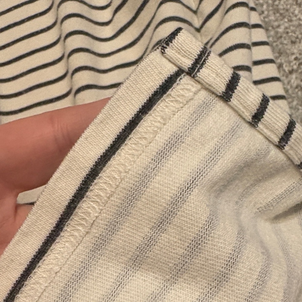 Buffalo David Bitton gray and White Striped Mini Dress - Picture 6 of 6